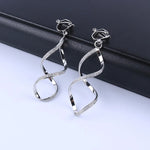Brinco Auralis Ear Cuff Ondara | Design Geométrico Esculpido