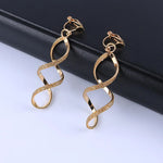 Brinco Auralis Ear Cuff Ondara | Design Geométrico Esculpido