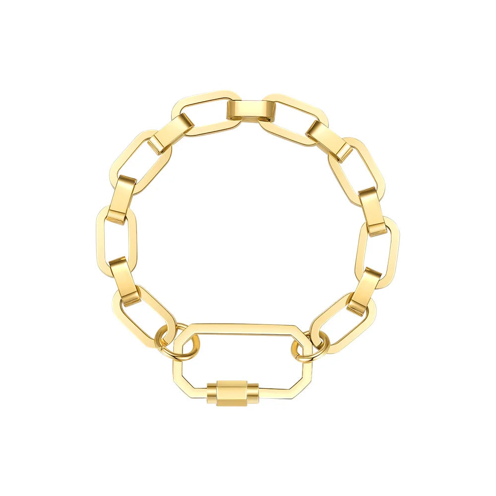 Pulseira Diana Malha Fita Banhado a Ouro 18k Antialérgico