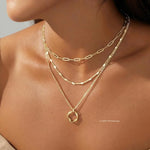 Kit Colares Celestia – 3 Peças em Ouro 18K