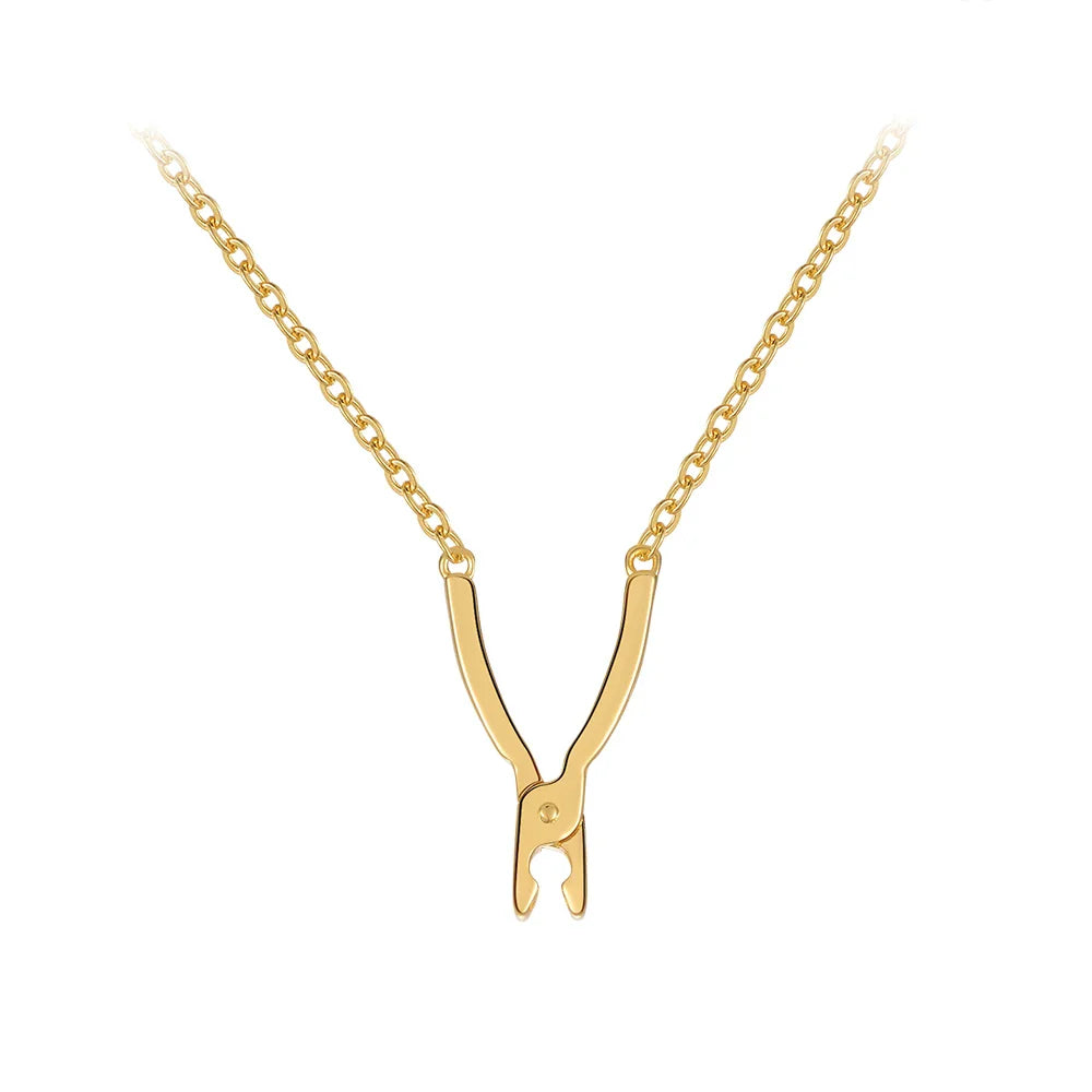 Colar Maya Design Geométrico Orgânico Banhado em Ouro 18K