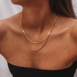 Colar Zattora Riviera Gold 18K – Mix Premium em Camadas